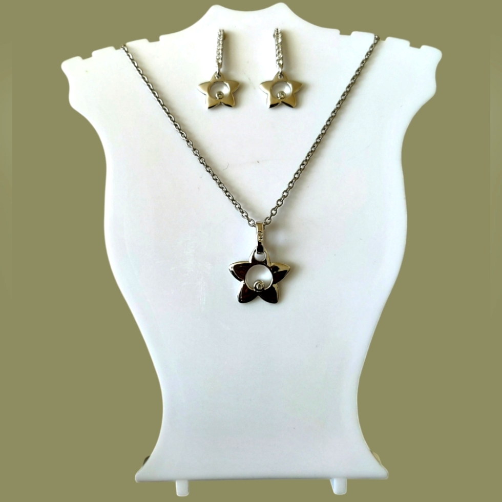 925 Sterling Silver Shooting Star Set